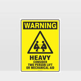 Custom Signs Personalized,Warning Heavy Sign